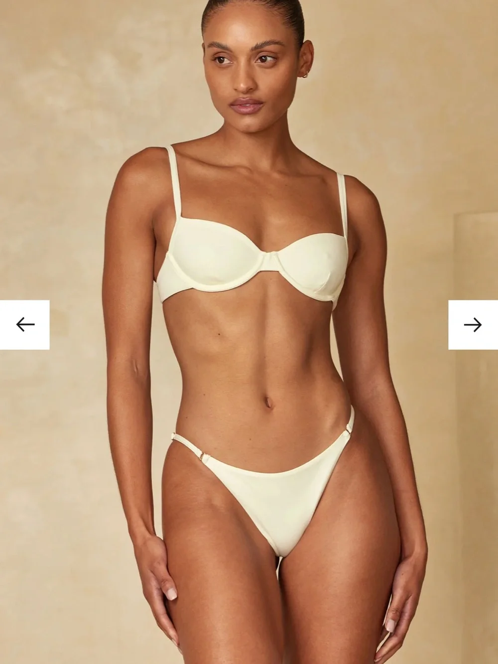 Monday Swimwear Capri Bottom Ivory